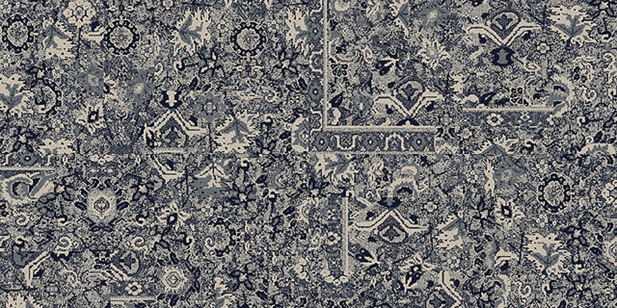 Ковровая плитка Interface PAST FORWARD COLLECTION Cheshire Street Cobalt  3