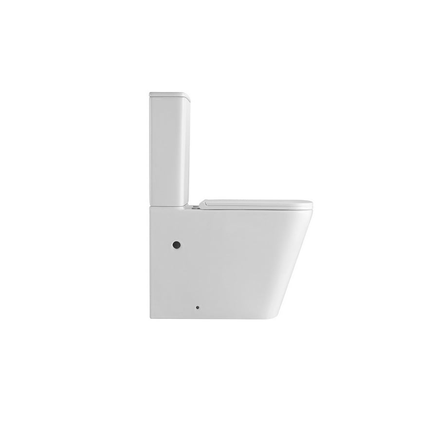 Унитаз ABBER Rechteck AC1210T компакт белый, безободковый, смыв торнадо 6