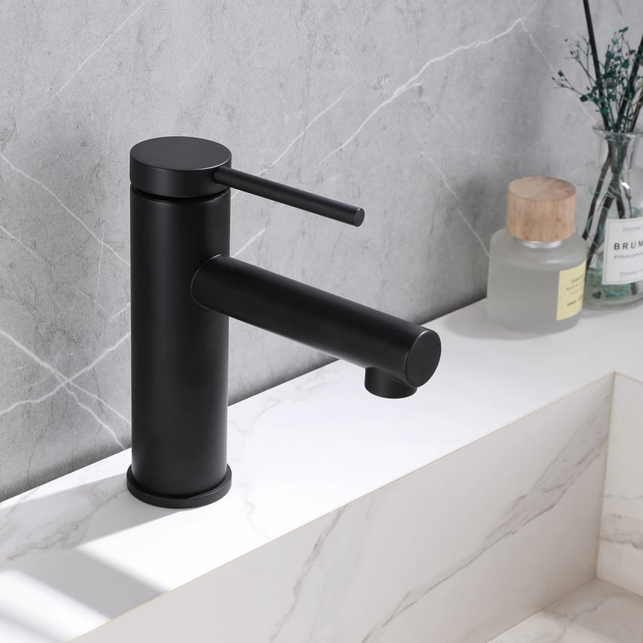 Смеситель ABBER Emotion AF8810B для раковины, черный матовый 2