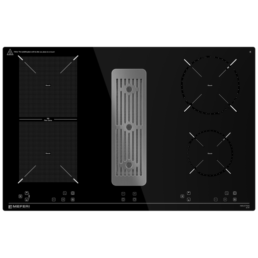 0117МФ Варочная панель индукционная с вытяжкой XSMART35IX ULTRA
