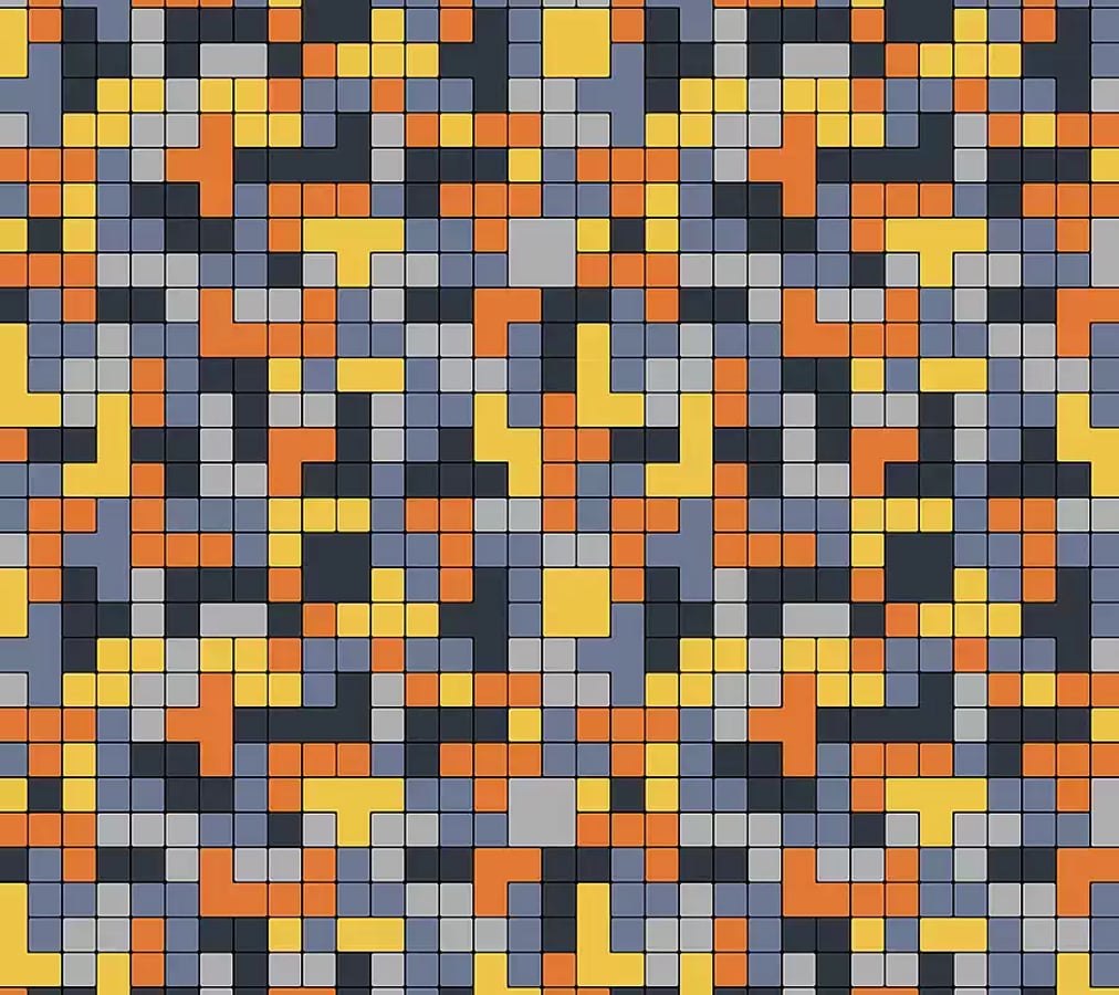 Обои детские премиальные Loymina Tetris LM12 011