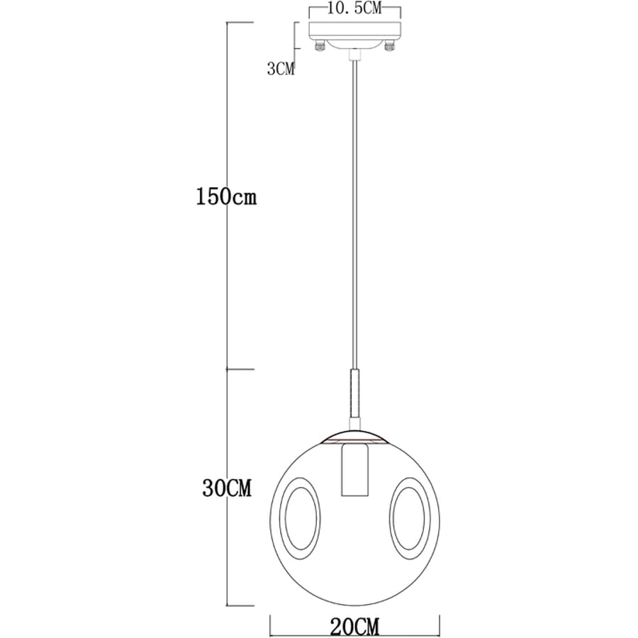 Подвесной светильник Arte Lamp TUREIS A9920SP-1CC 3