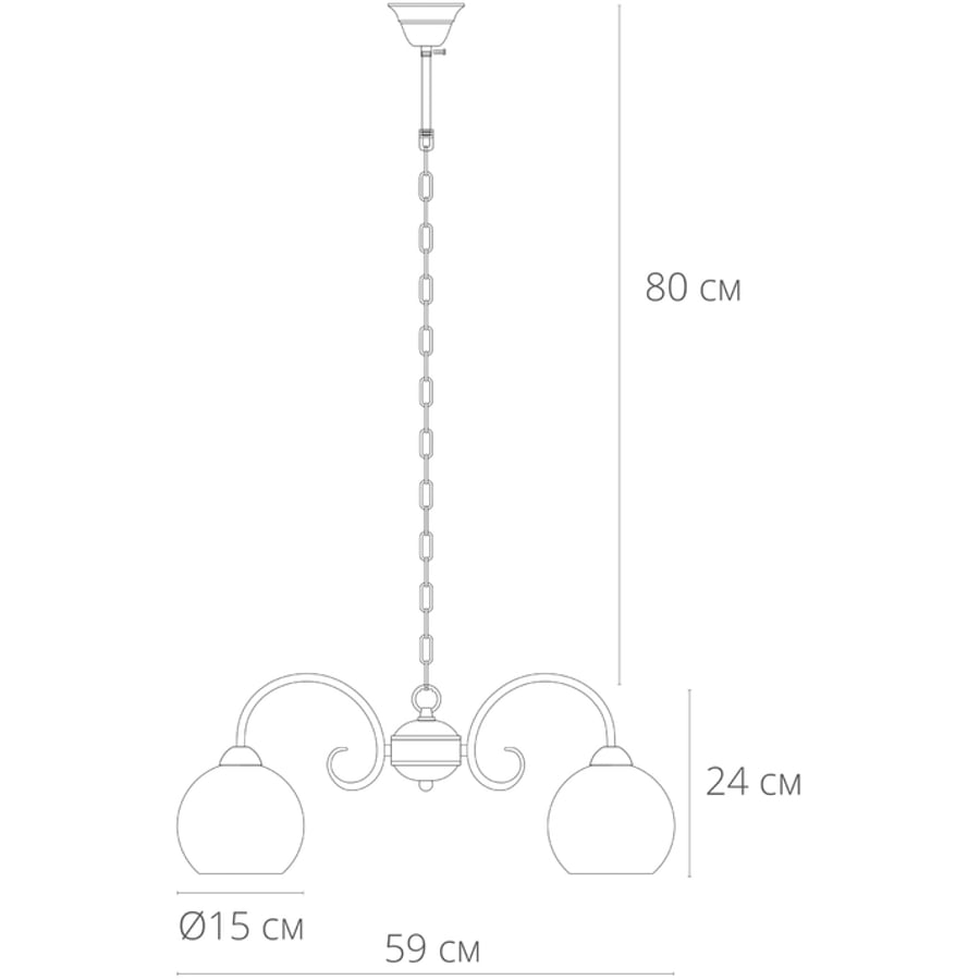 Подвесная люстра Arte Lamp MARGO A9317LM-3AB 3