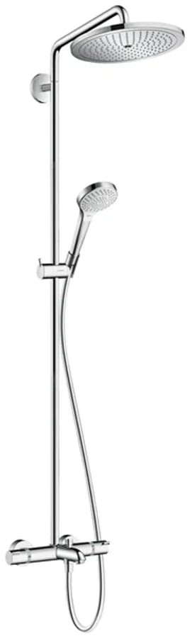 Душевая система с термостатом для ванны, хром Hansgrohe Croma Select S Showerpipe 280 26792000