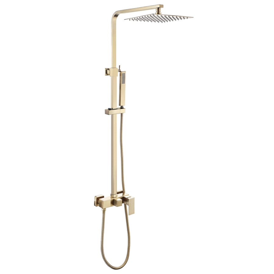 Душевая стойка ABBER Daheim AF8220G без излива, золото