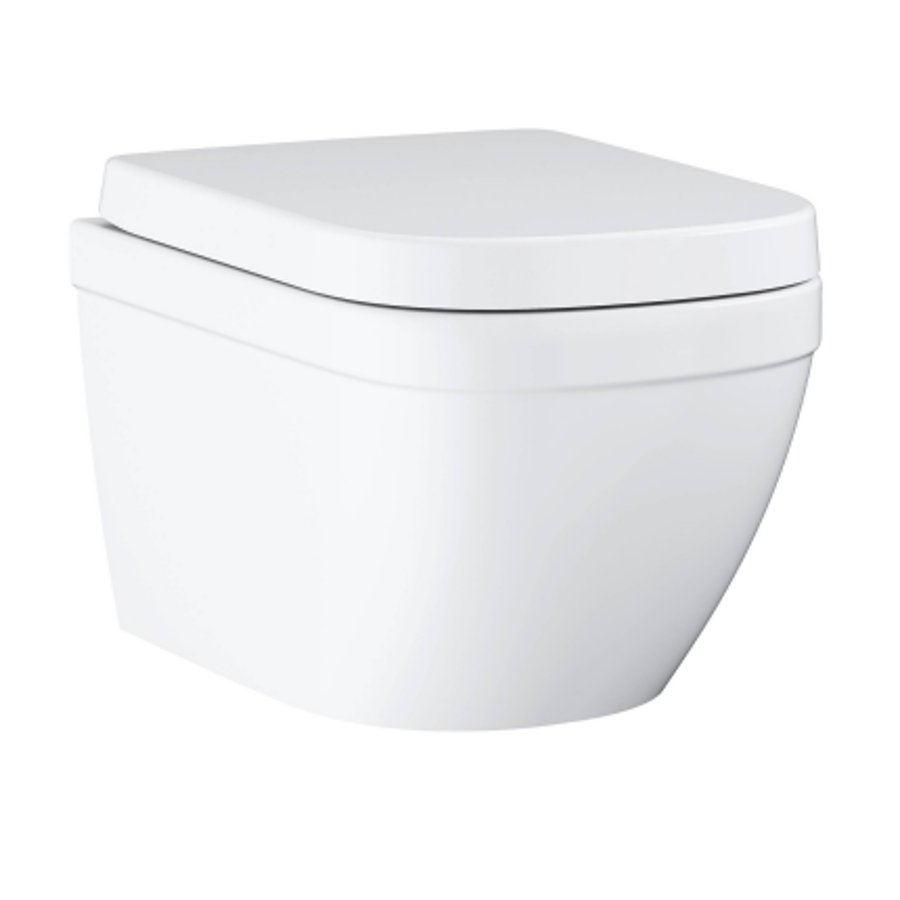 39554000 Подвесной унитаз GROHE Euro Ceramic с сиденьем,  альпин-белый