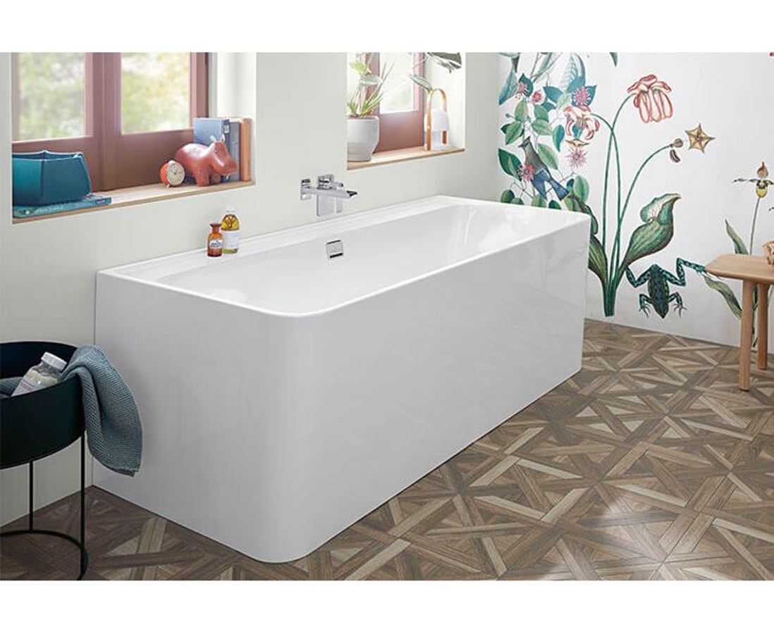 Ванна Collaro UBA180COR9CL00VD-01 Villeroy&Boch в комплекте