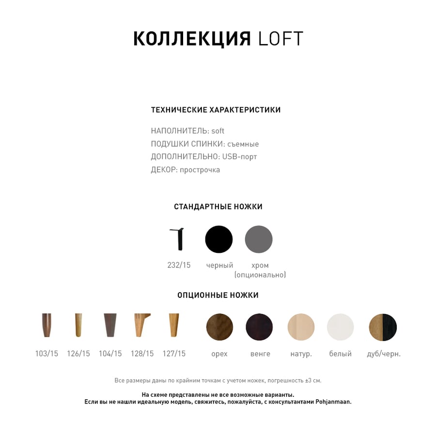 Угловой диван LOFT 2