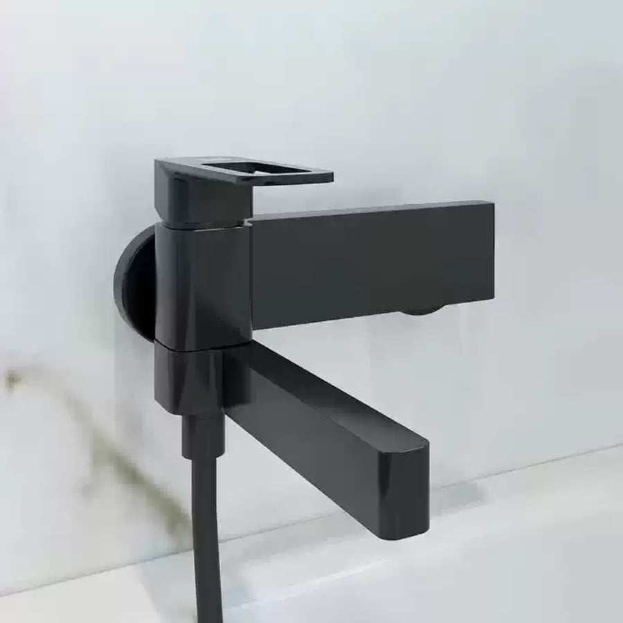 Смеситель для ванны черный Slide  WA SLIBL00i02WA 3