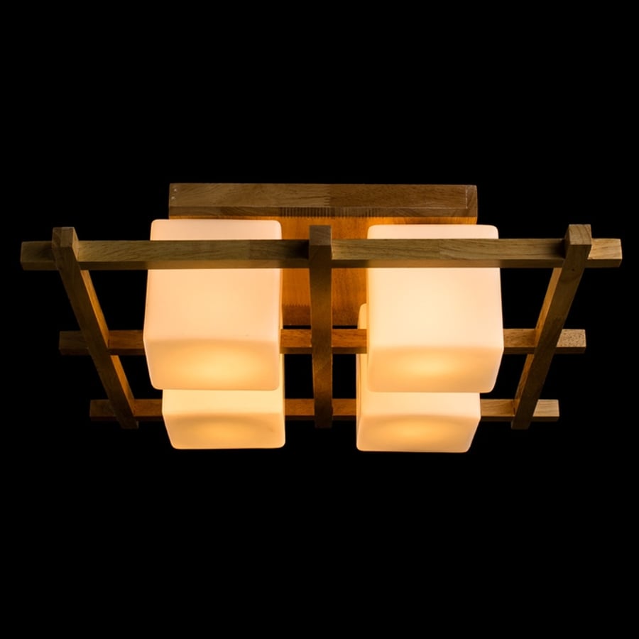 Потолочная люстра Arte Lamp WOODS A8252PL-4BR 3