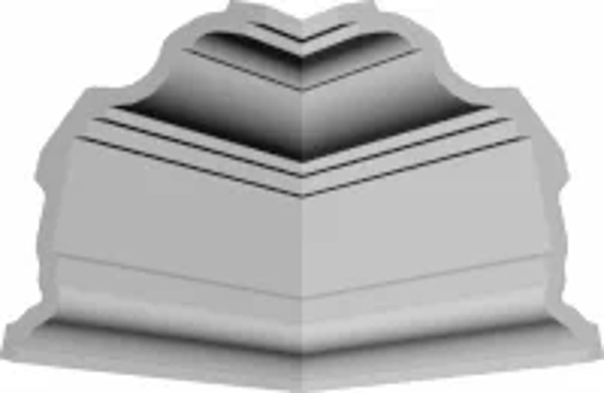 Инжекционный плинтус GP-131 214*109 мм 3