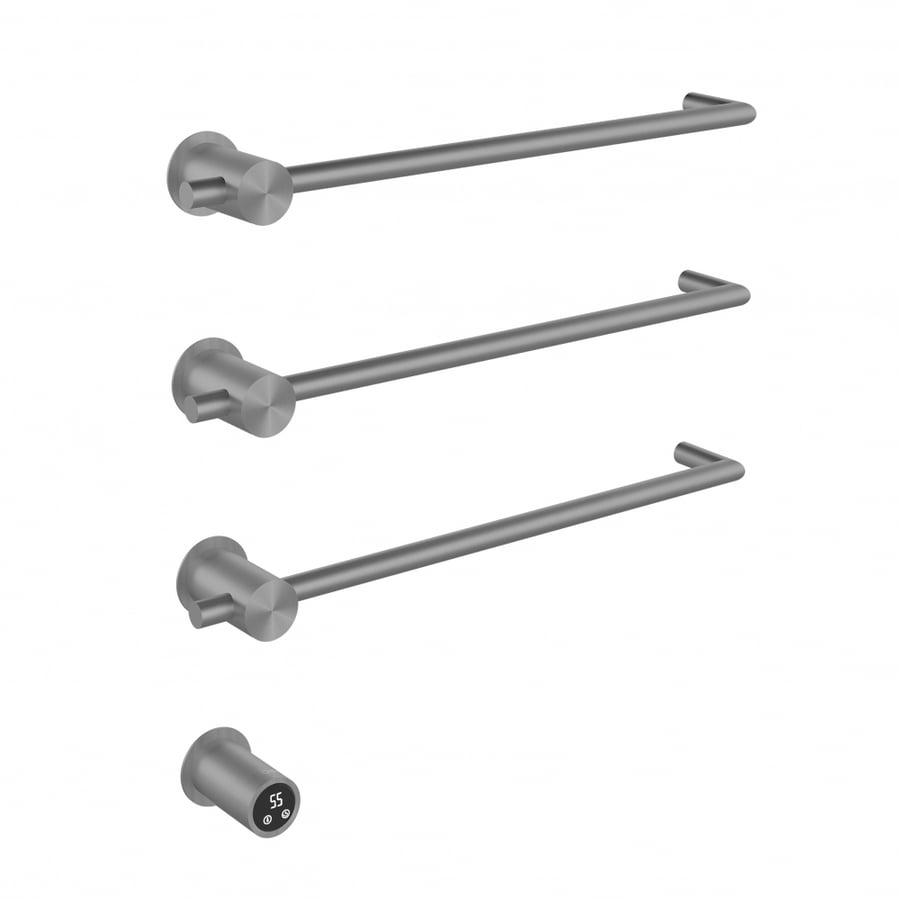 Полотенцесушитель электрический ABBER Charme AH4003BST серебро