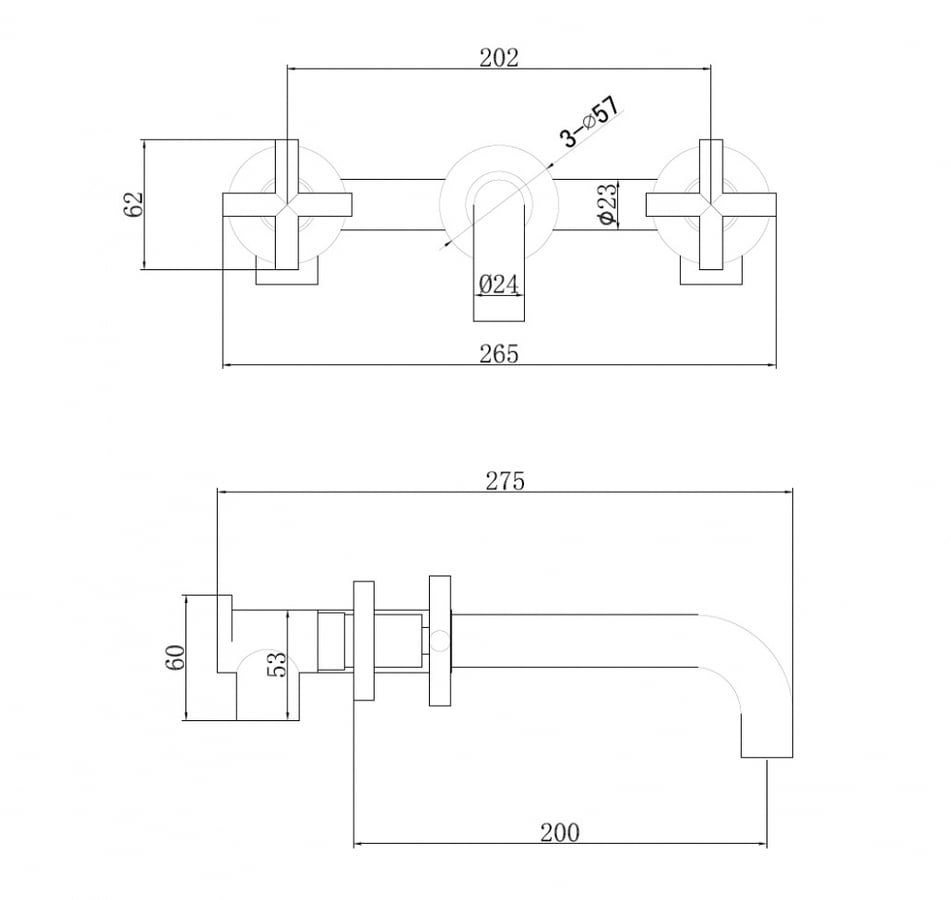 Смеситель ABBER Wasser Kreis AF81121B для раковины, черный матовый 4