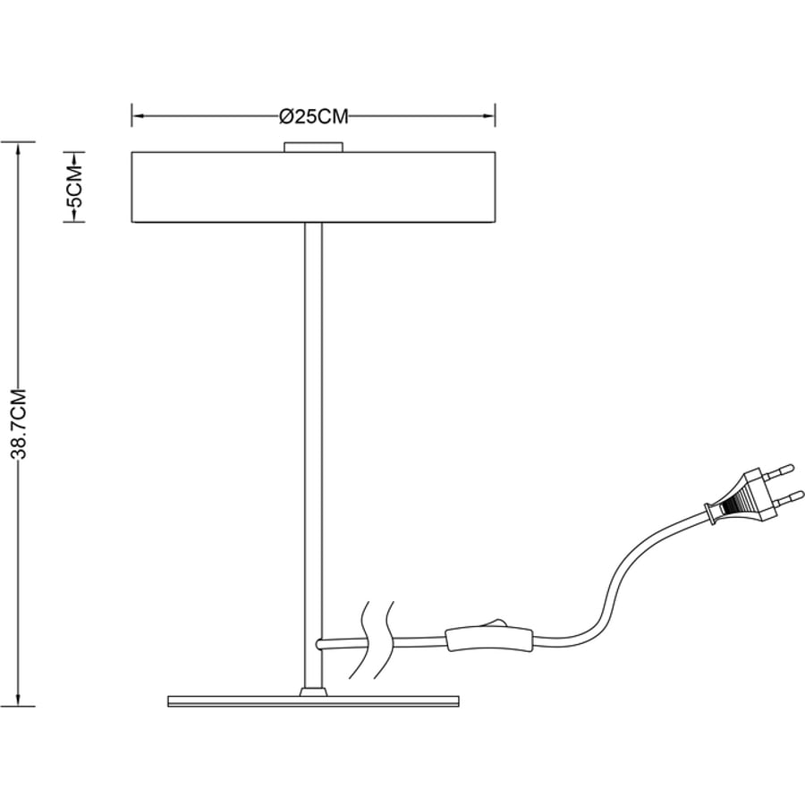 Декоративная настольная лампа Arte Lamp ELNATH A5038LT-3PB 5