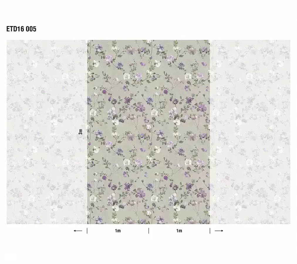 Обои премиальные Loymina Etude vol. II Flower Rain ETD16 005