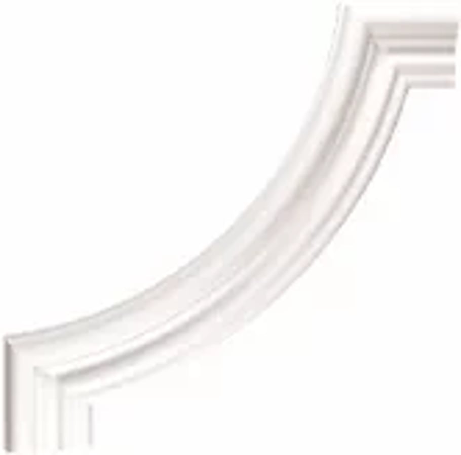 Уголок декор. прямой, У14-М3  201*201мм к молдингу M3 Plintex