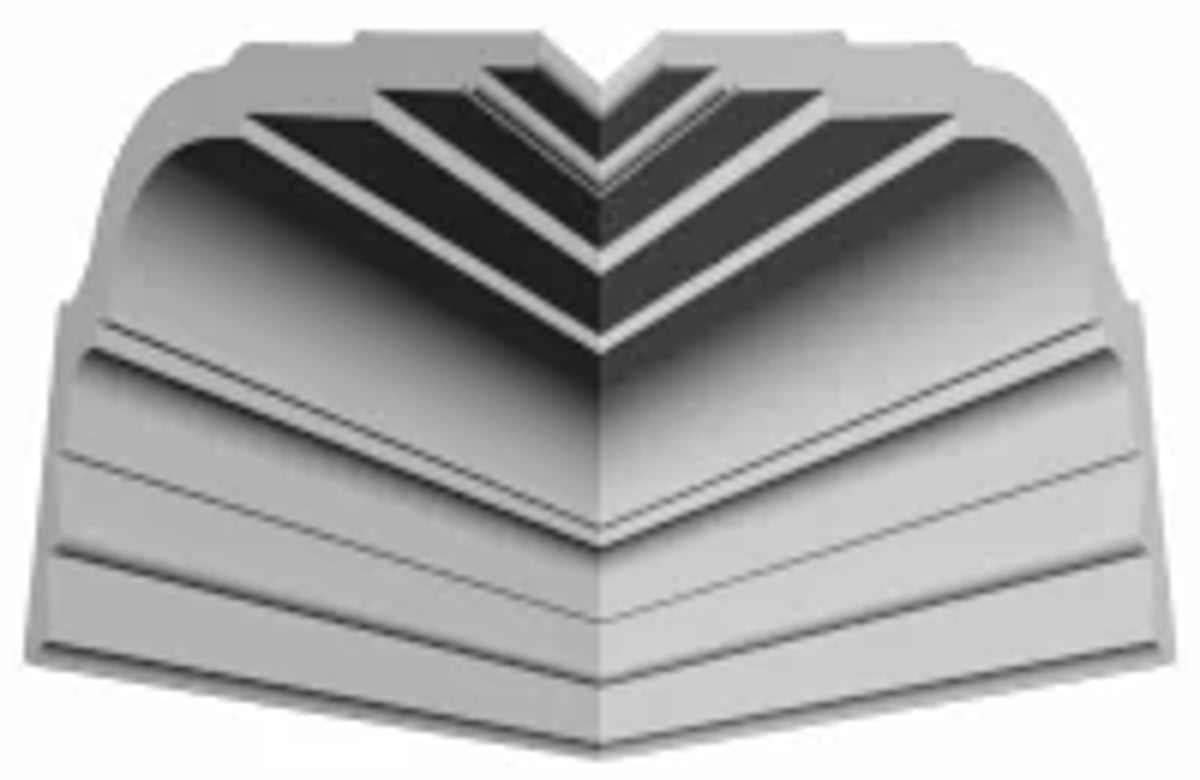 Инжекционный плинтус GP-125 95*141 мм 3