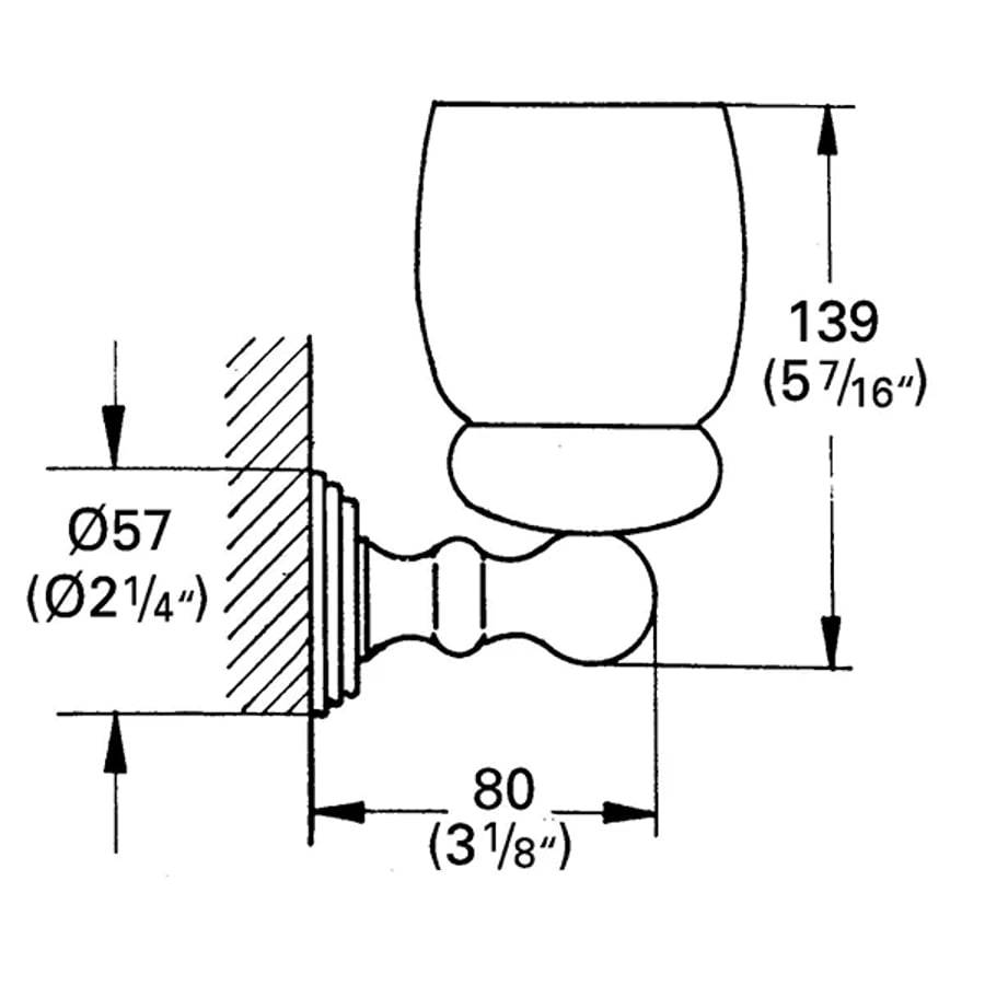 Держатель для стакана, хром Grohe Sinfonia 40043000 3
