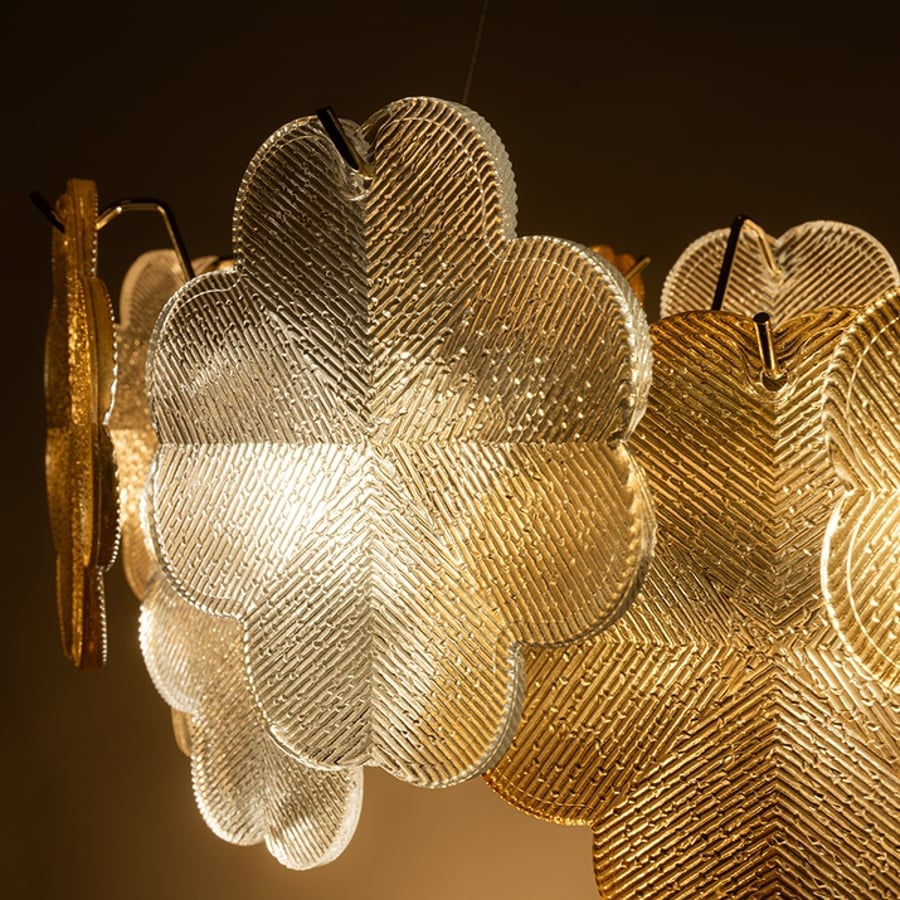 Подвесная люстра ARTE LAMP MALLIKA A4077SP-7GO 2