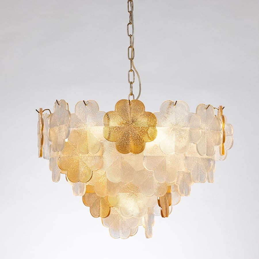 Подвесная люстра ARTE LAMP MALLIKA A4077LM-10GO 4