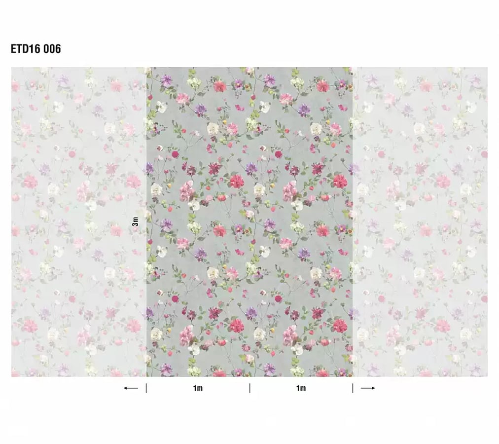 Обои премиальные Loymina Etude vol. II  Flower Rain ETD16 006