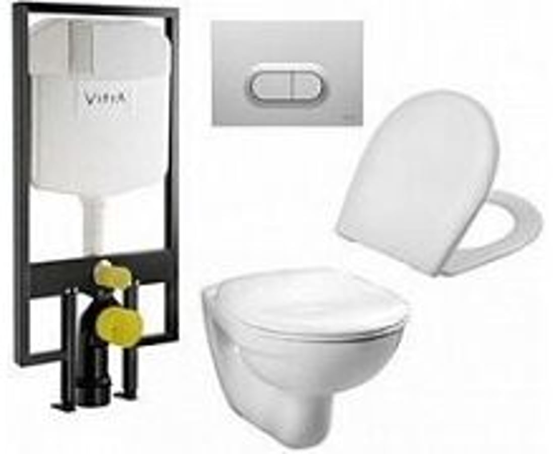 Metropole L-Box комплект унитаз с инсталляцией Vitra 9820B003-7201
