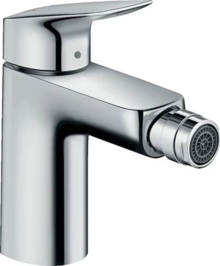 Смеситель для биде 100, с донным клапаном, хром Hansgrohe Logis 71200000