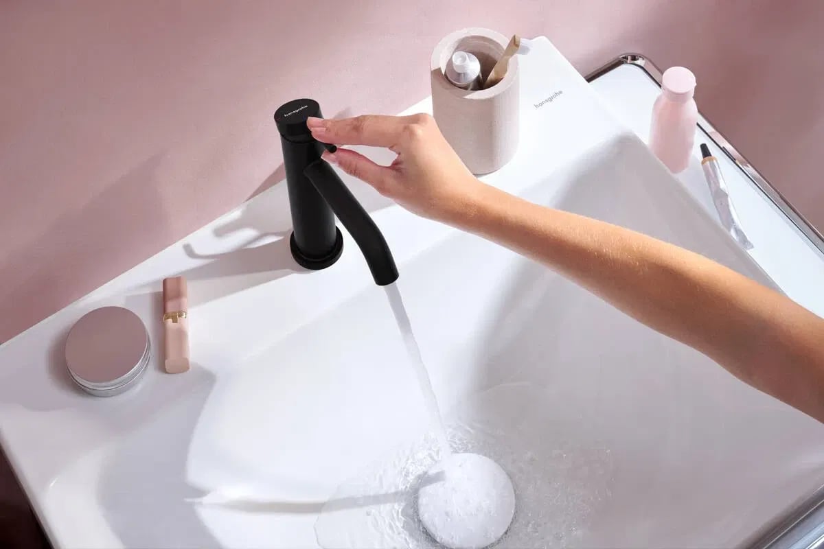 Смеситель для раковины 110, с донным клапаном, хром Hansgrohe Tecturis S 2