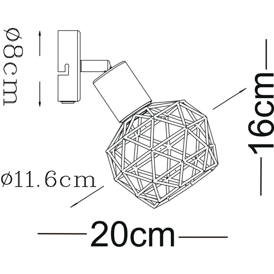 Спот Arte Lamp SOSPIRO A6141AP-1AB 3