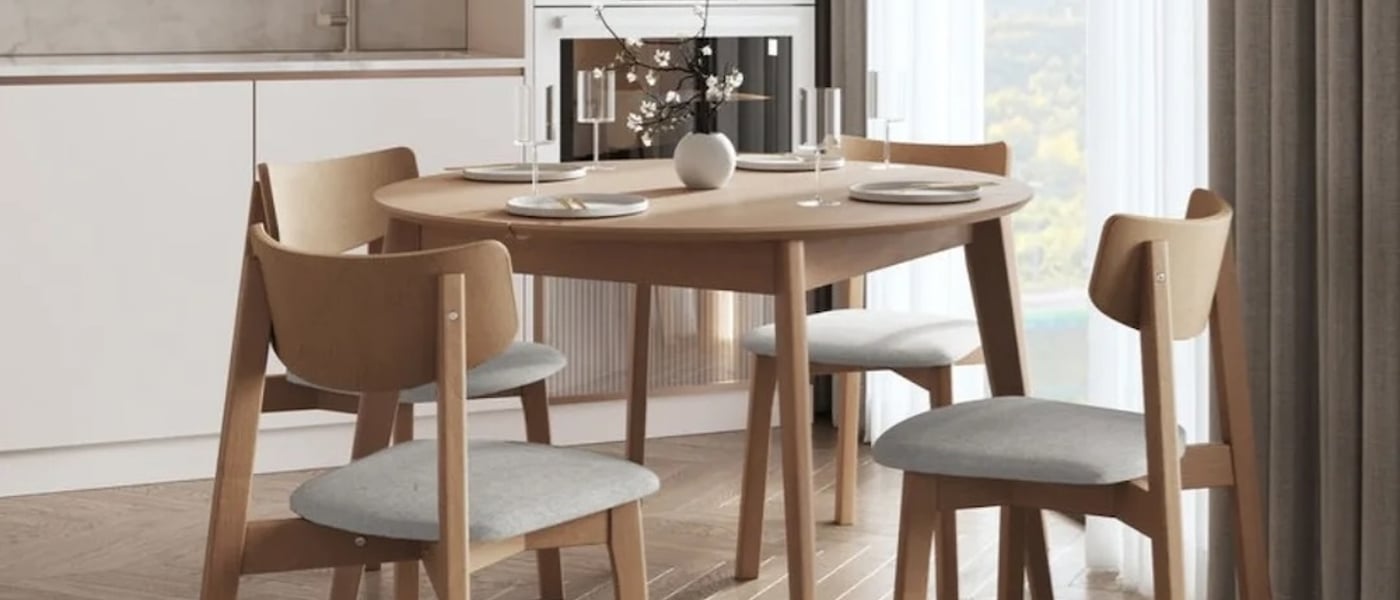Chair table banner